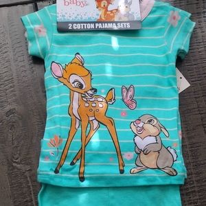 DISNEY. Pajama for baby girl. Size: 12 months.